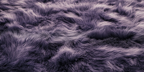 Naklejka premium A fur textured surface with thick, woolly fur, providing a cozy and warm feel, with subtle tonal variations.