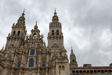 Santiago de Compostela Cathedral - beautiful architcture and details 