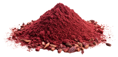 PNG A Ground sumac spice on the white background