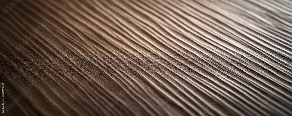 Poster a brown textured surface with a soft, brushed finish, featuring fine, parallel lines that add depth 