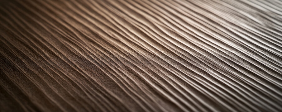 A brown textured surface with a soft, brushed finish, featuring fine, parallel lines that add depth and warmth.