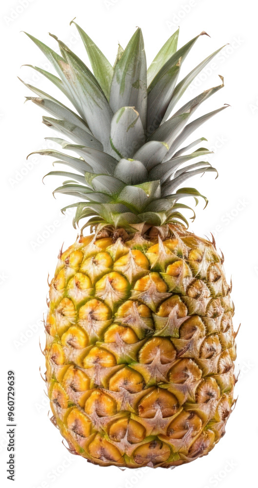 Sticker PNG Pineapple fruit on the white background