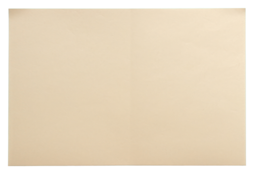 PNG Cyan paper on the white background