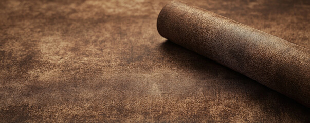 A brown textured surface with a soft, suede finish, offering a smooth, luxurious feel with deep, rich tones.