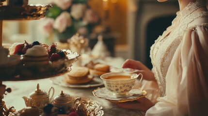 Bridgerton tea party