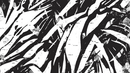 Abstract half tone background. Black and white illustration