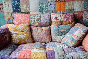 Cozy Room Design with Patterned Quilting Fabric: Crafting Comfortable Spaces