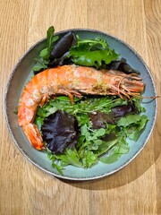 Jumbo gamba salad