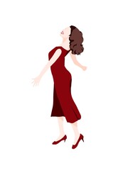 歌いあげるミュージカル女優