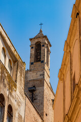 Fototapeta premium Church tower in Bari, Italy