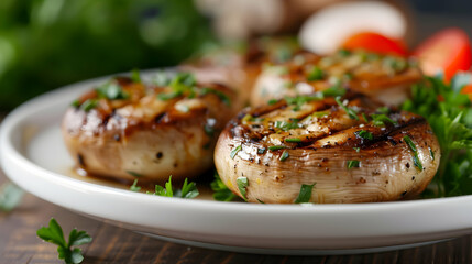 Grilled Portobello Mushrooms
