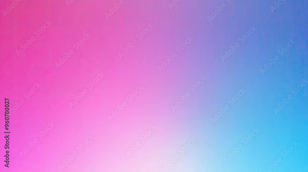 Aufkleber a smooth gradient blend of pink and blue hues creating a calming visual effect.