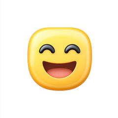 smiley face with a smile