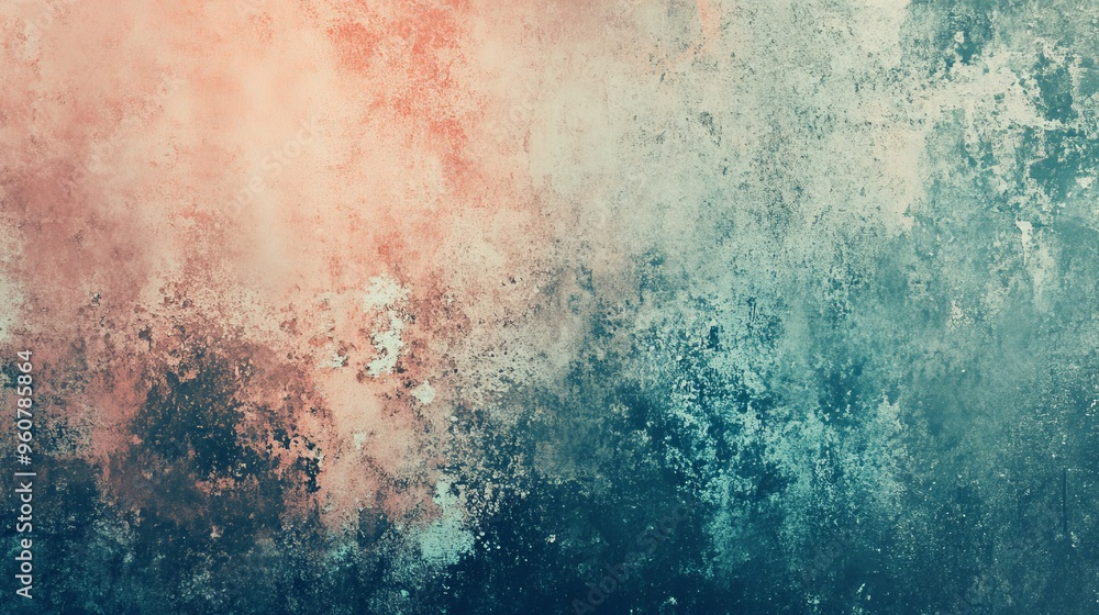 Poster abstract texture of soft pastel colors blending seamlessly in a dreamy gradient depicting tranquilit