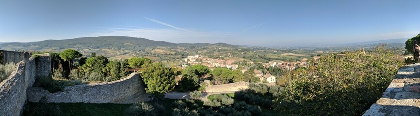 view of the mountains