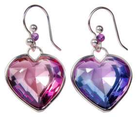 PNG Earrings gemstone jewelry pendant.