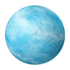 Obraz premium PNG Neptune planet sphere space white background.
