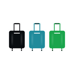 Baggage Travel Suitcase Icon symbol, and vector, Can be used for web, print, and mobile