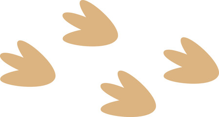 Goose Footprint Track