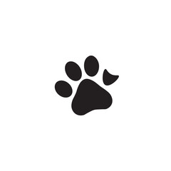 Dog Paw symbol, and vector, Can be used for web, print, and mobile