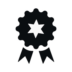 Medal Icon, symbol, and vector, Can be used for web, print, and mobile
