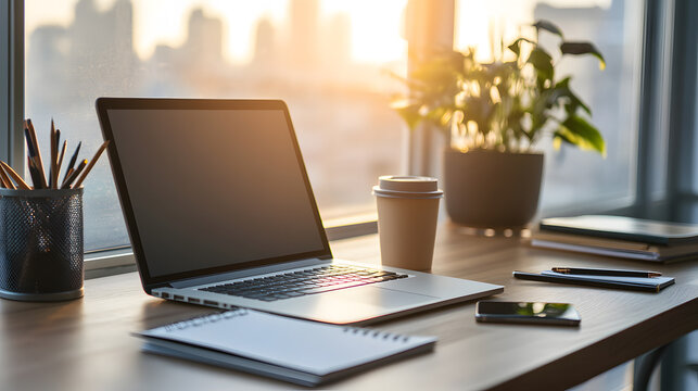 Desktop In Office