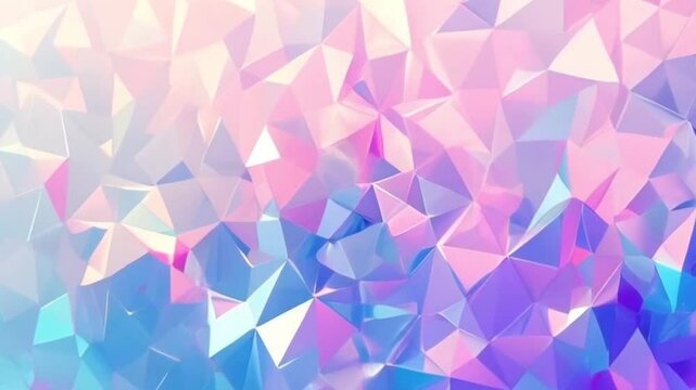 Abstract holographic background in shades of blue, pink, and purple. Ideal for futuristic designs, web graphics, tech presentations, and digital artworks.