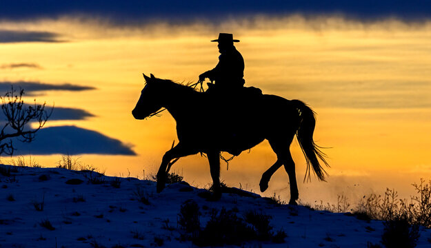 USA, Wyoming, Shell. Hideout Ranch, Big Horn Mountain Range