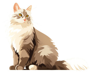 PNG Animal mammal pet cat.