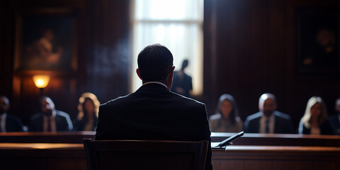 Defense Attorney Making Case in Court