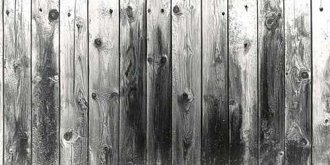 Obraz premium Weathered wooden planks, a rustic background.
