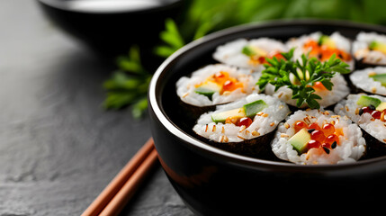 Hand Rolled Sushi Rolls 