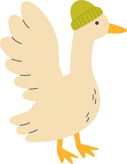 Goose With Hat