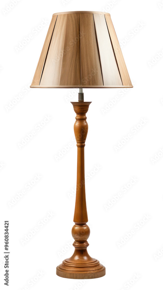 Sticker PNG Floorlamp lampshade white background illuminated.