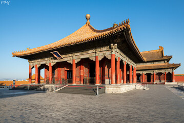 Fototapeta premium China Beijing Palace Museum Ancient Architecture Landscape