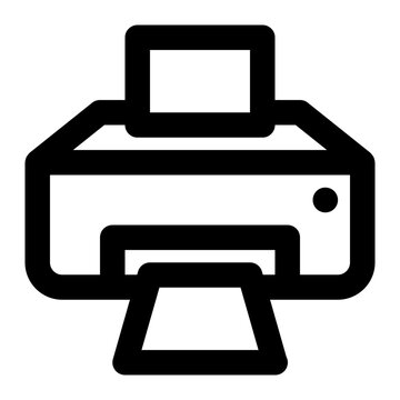 recommend clip art: print, printing, printer, information technology, computer outline icon