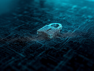 Digital key for secure computing concept