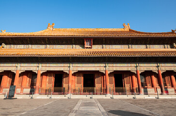 Obraz premium China Beijing Palace Museum Ancient Architecture Landscape