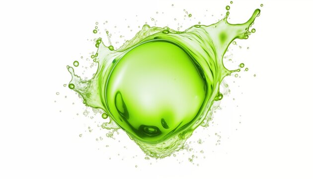 green splash