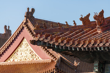 China Beijing Palace Museum Ancient Architecture Landscape