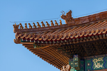 China Beijing Palace Museum Ancient Architecture Landscape