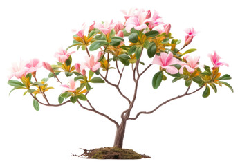 Obraz premium PNG Tree blossom flower bonsai.