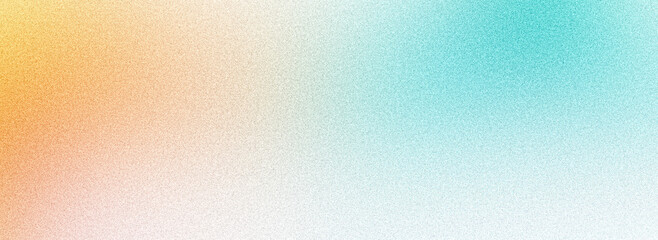 Orange blue white grainy gradient background, abstract noise texture pastel light banner, poster header backdrop design