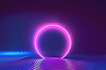 Abstract purple and navy blue futuristic background