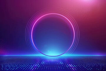 Abstract purple and navy blue futuristic background