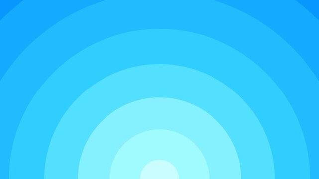 Blue circle expands/growing background video isolated with green screen. Green Screen, Motion Graphic, 4k Resolution