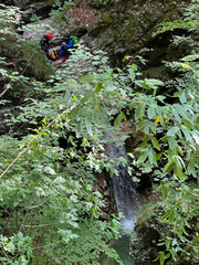 Adventure Canyoning Tour in the Fratarica Canyon or Fratarica Canyoning (Triglav National Park,...