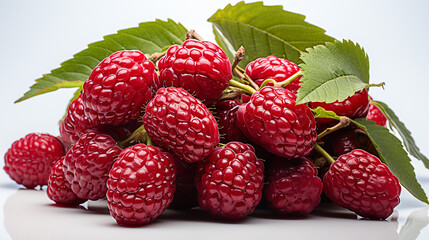3d rendered photo of mulberry on a white background