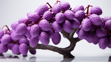 3d rendered photo of mulberry on a white background