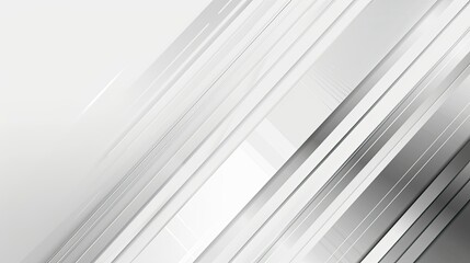 Obraz premium A sleek, abstract design featuring diagonal lines and gradients in shades of gray, perfect for backgrounds or modern graphics.